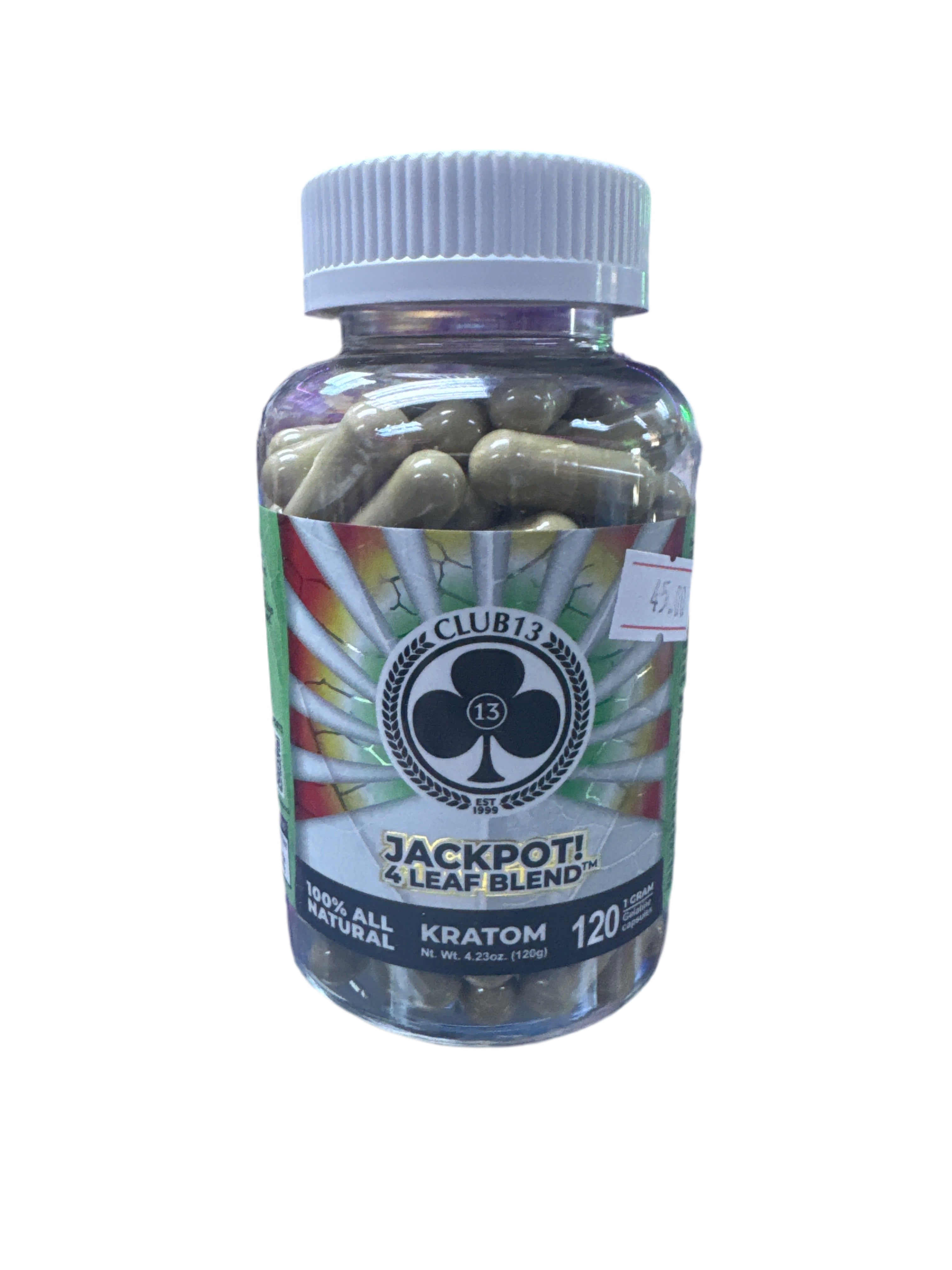 Club 13 Kratom - Jackpot 4 Leaf Blend