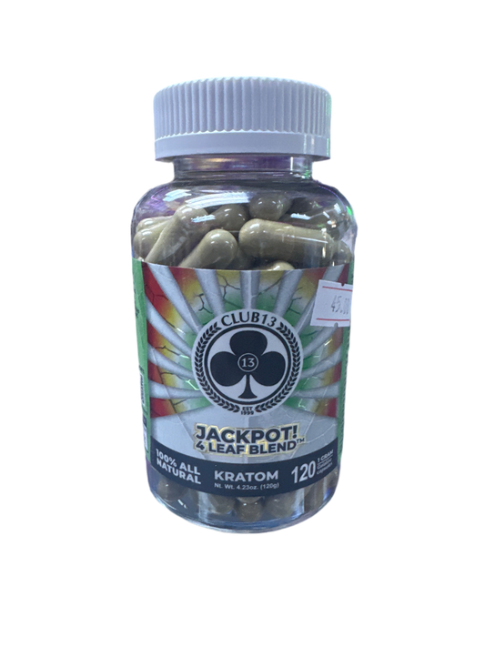 Club 13 Kratom - Jackpot 4 Leaf Blend