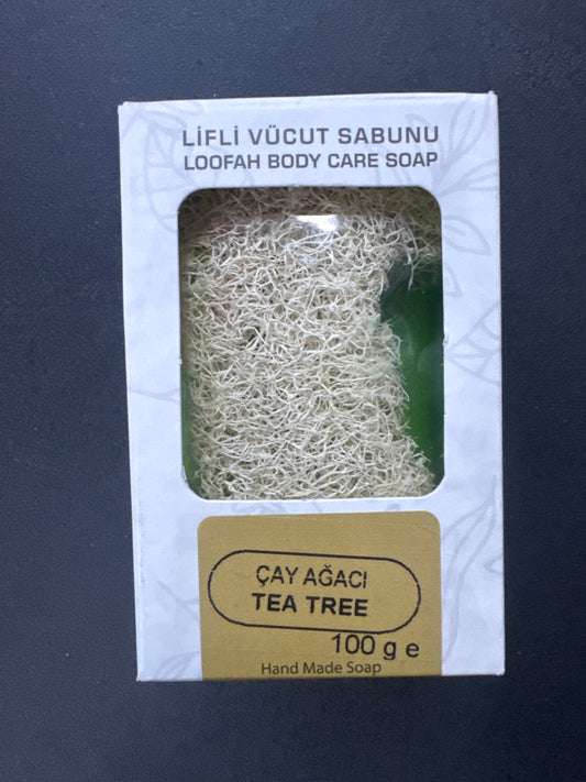 Loofah Body Care Soap - Tea Tree