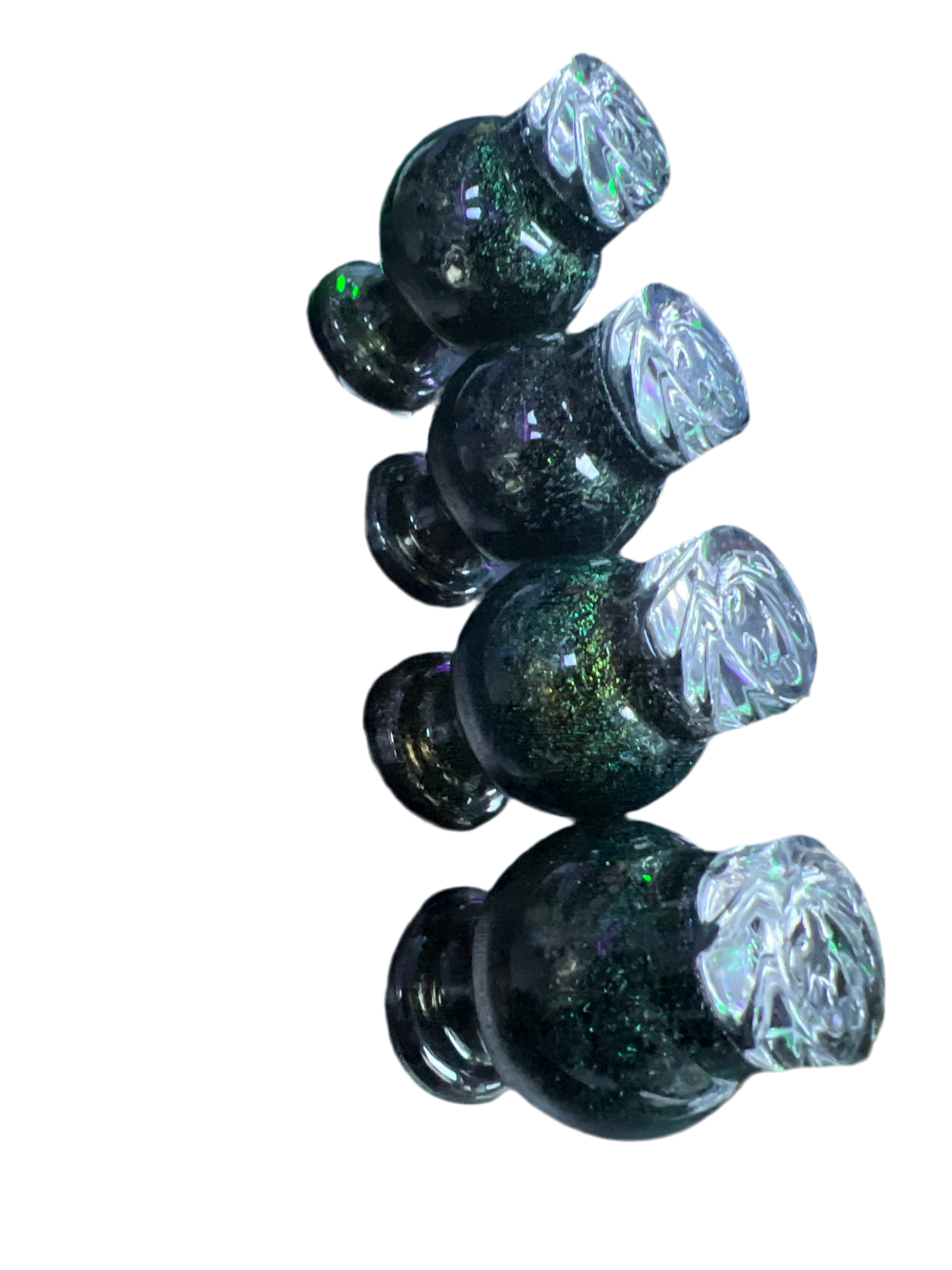 Green Sparkle Carb Cap