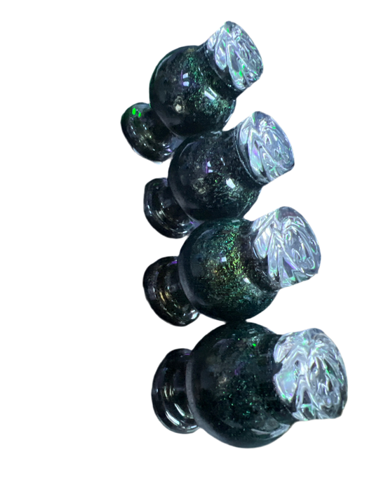 Green Sparkle Carb Cap