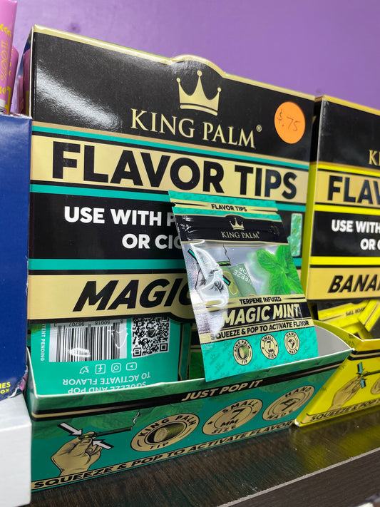 King Palm Flavor Tips Filters - Magic Mint