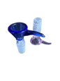 Clear Colored Bowl with Spike Handle