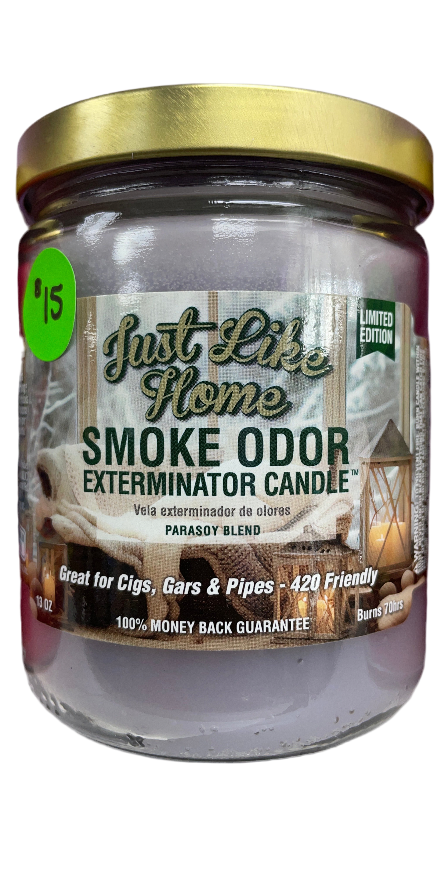 Smoke Odor Exterminator Candle 13oz - Just Like Home