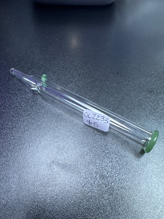Glass Nectar Collector (green)