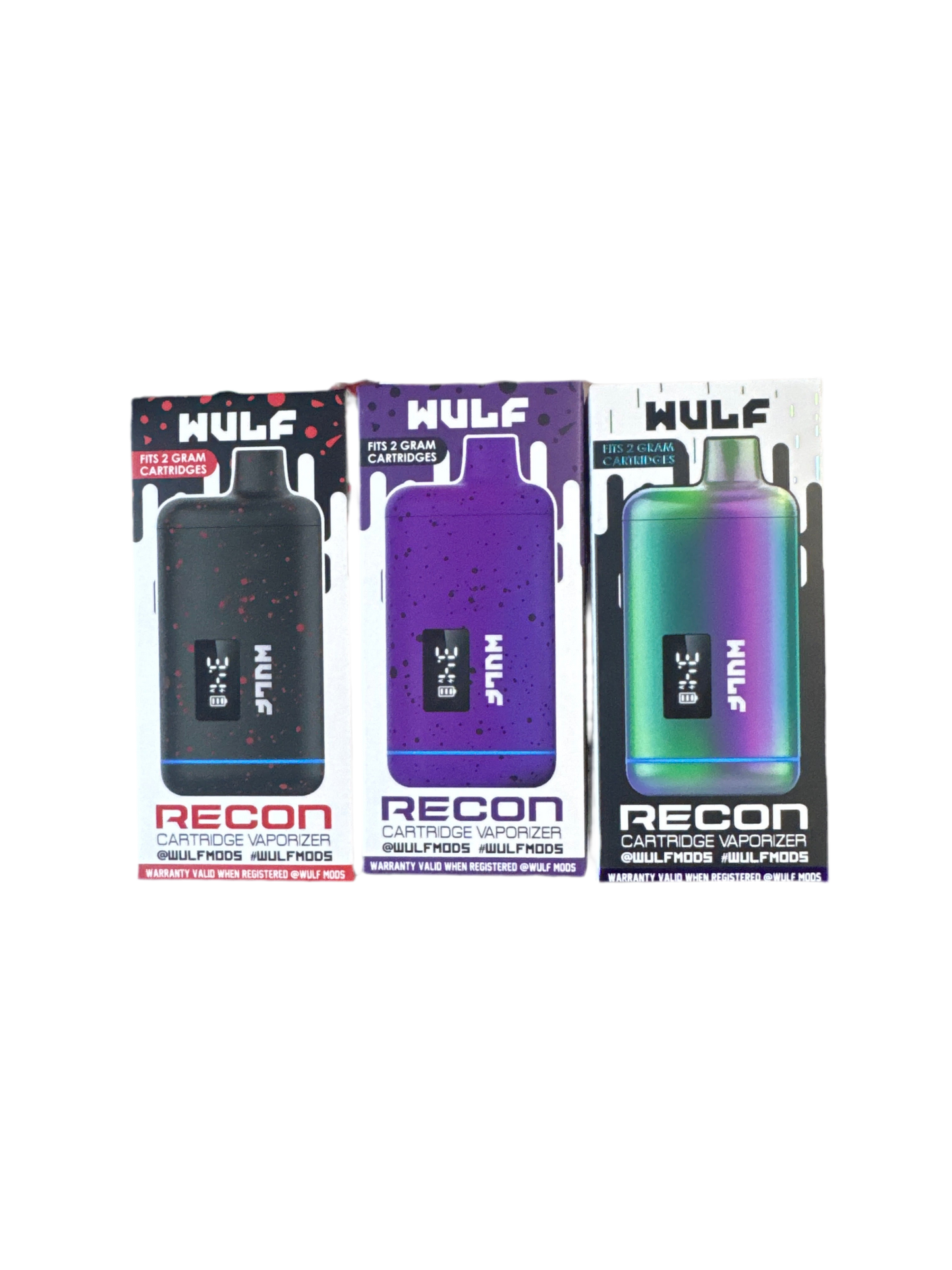 Wulf Recon 510 Variable Voltage Battery (Dual Cartridge) (Assorted Colors)