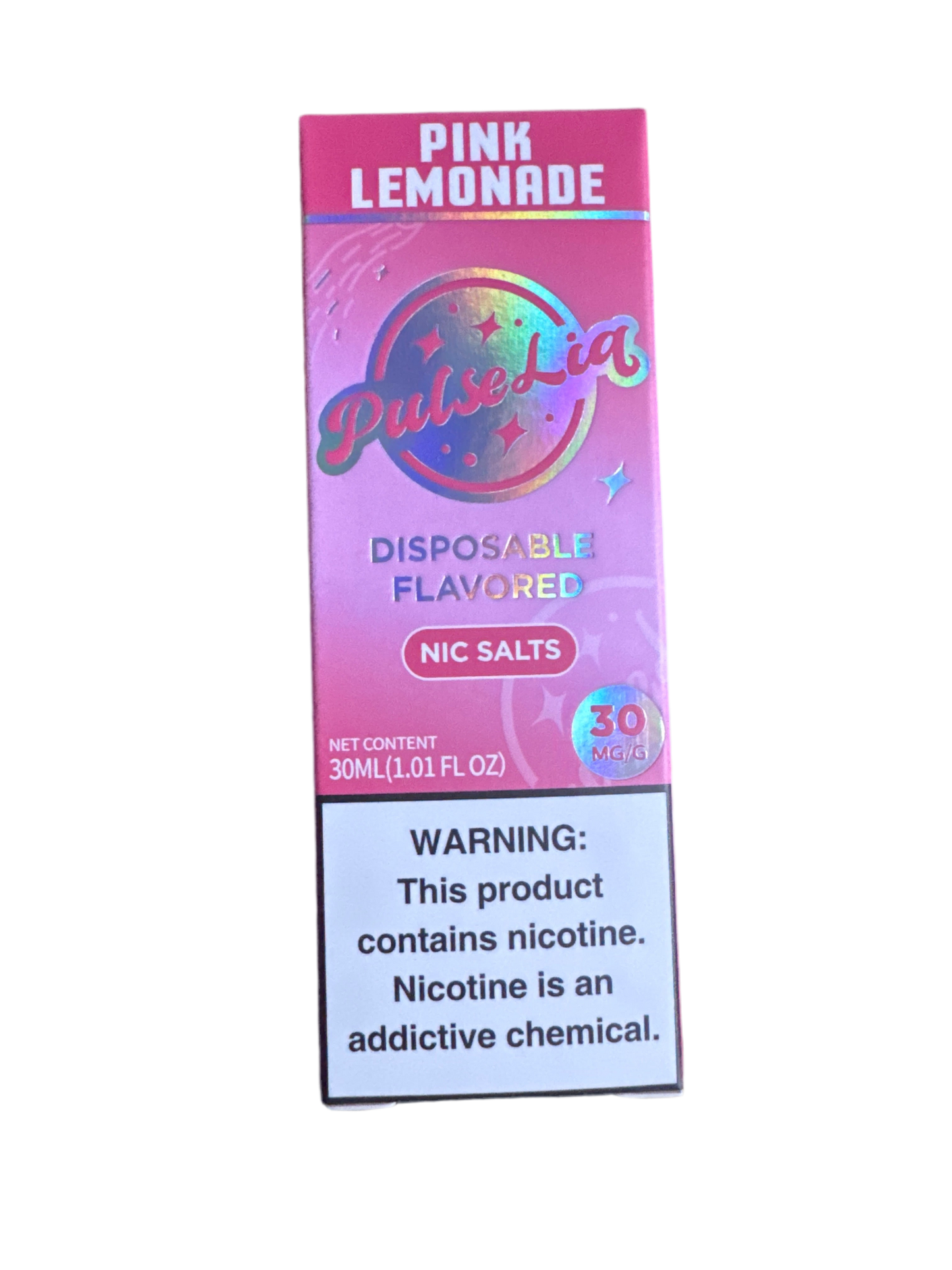 PulseLiq Pink Lemonade NIC Salt - 30MG/30ML