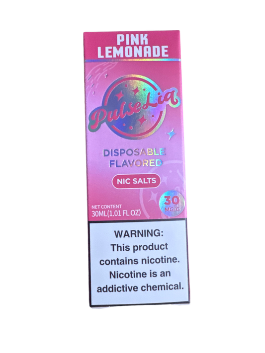 PulseLiq Pink Lemonade NIC Salt - 30MG/30ML