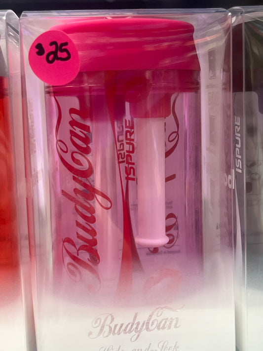 Ispure Budy Can Bubbler Pink