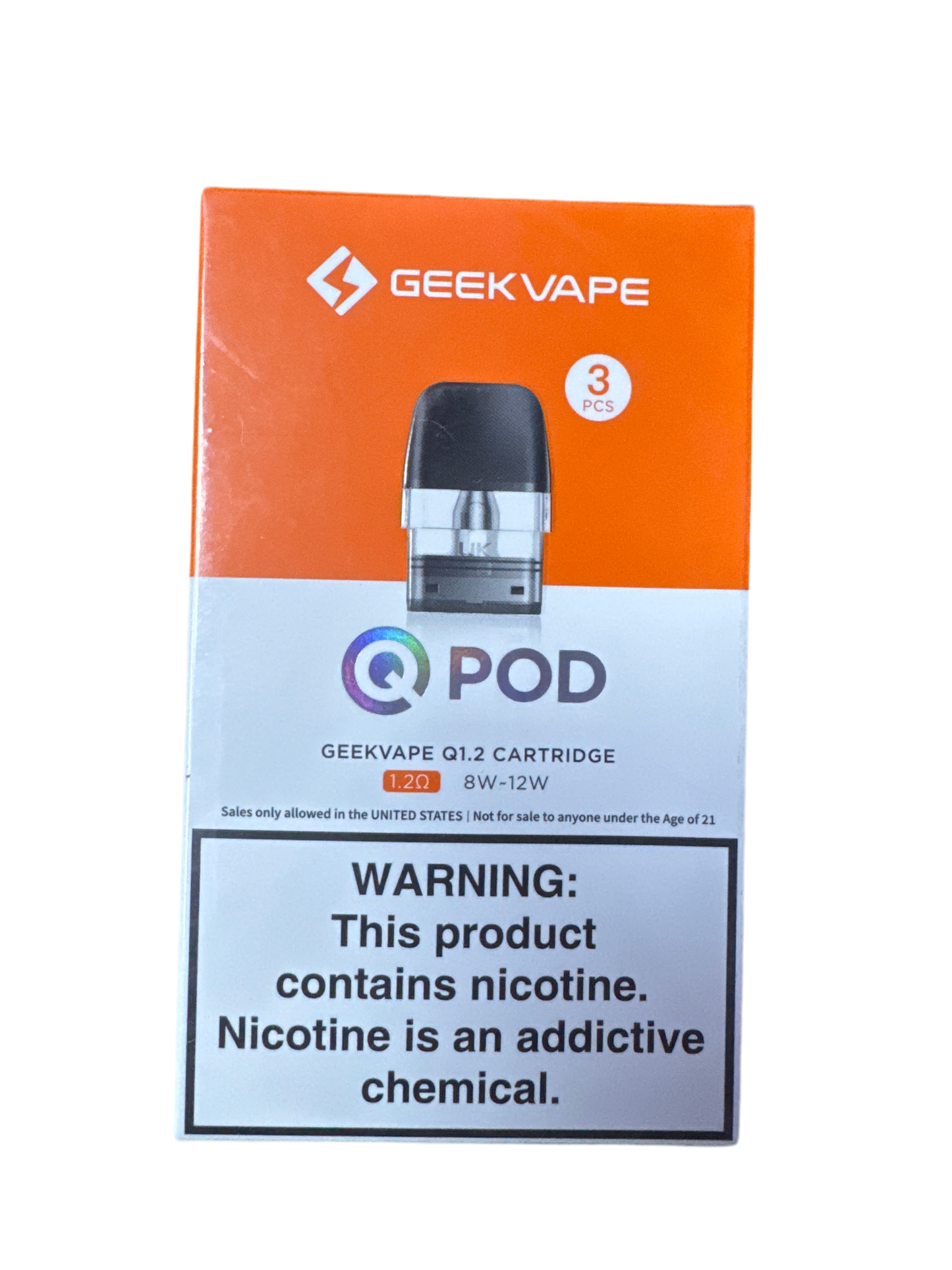 QPOD Geekvape Q1.2 Cartridge 8W-12W