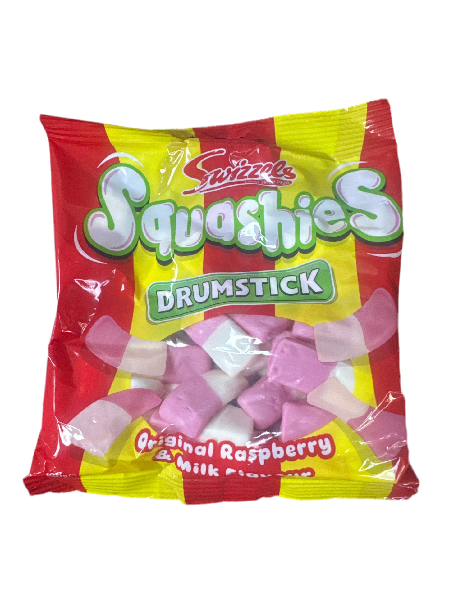 Swizzels Squashies Original Raspberry & Milk Flavor  120g (UK)