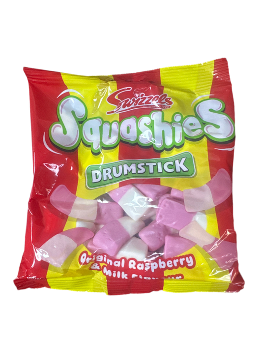 Swizzels Squashies Original Raspberry & Milk Flavor  120g (UK)