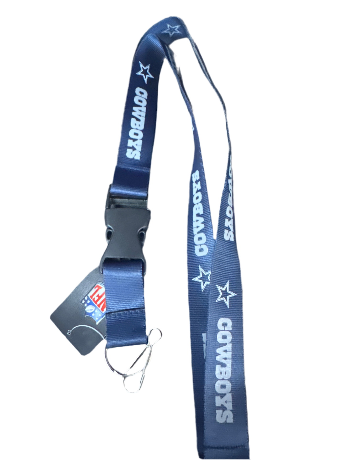 Full Blue Cowboys Lanyard
