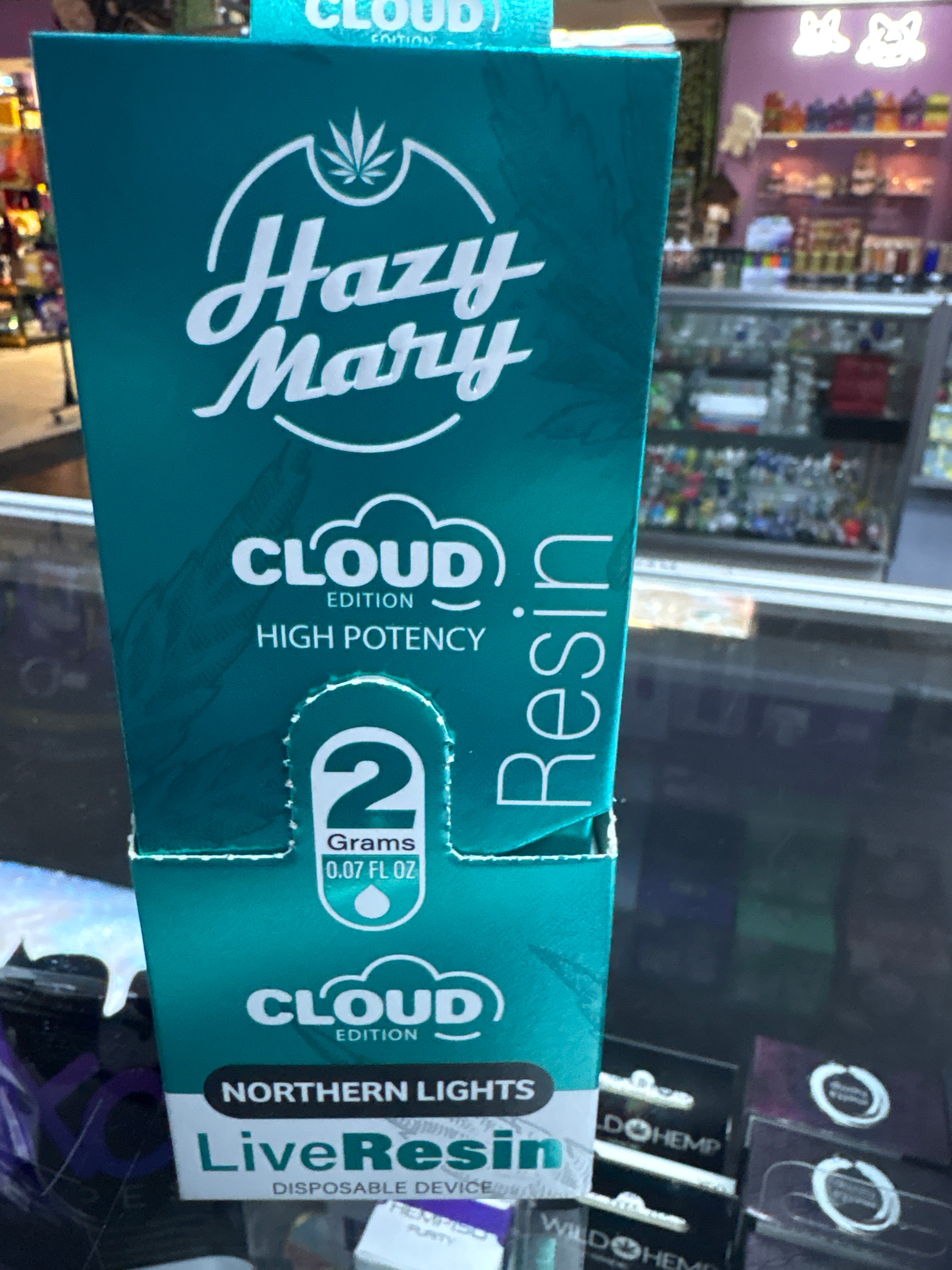 Hazy Mary - 2G Disposable Cloud Edition - Northern Lights