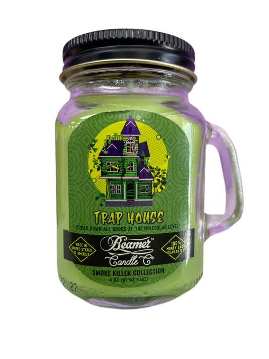 Beamer Candle Co -4oz- Smoke Killer Col- Trap House