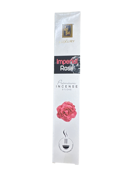 Zed Black Luxury Incense Sticks - 12ct - Imperial Rose