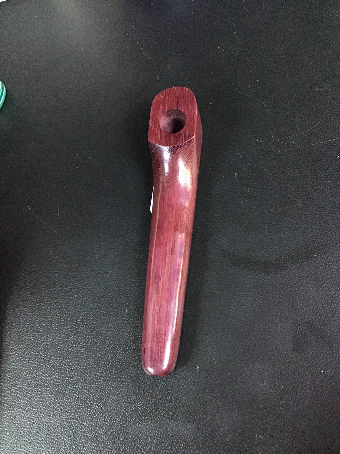 Large Wooden Pipe Red