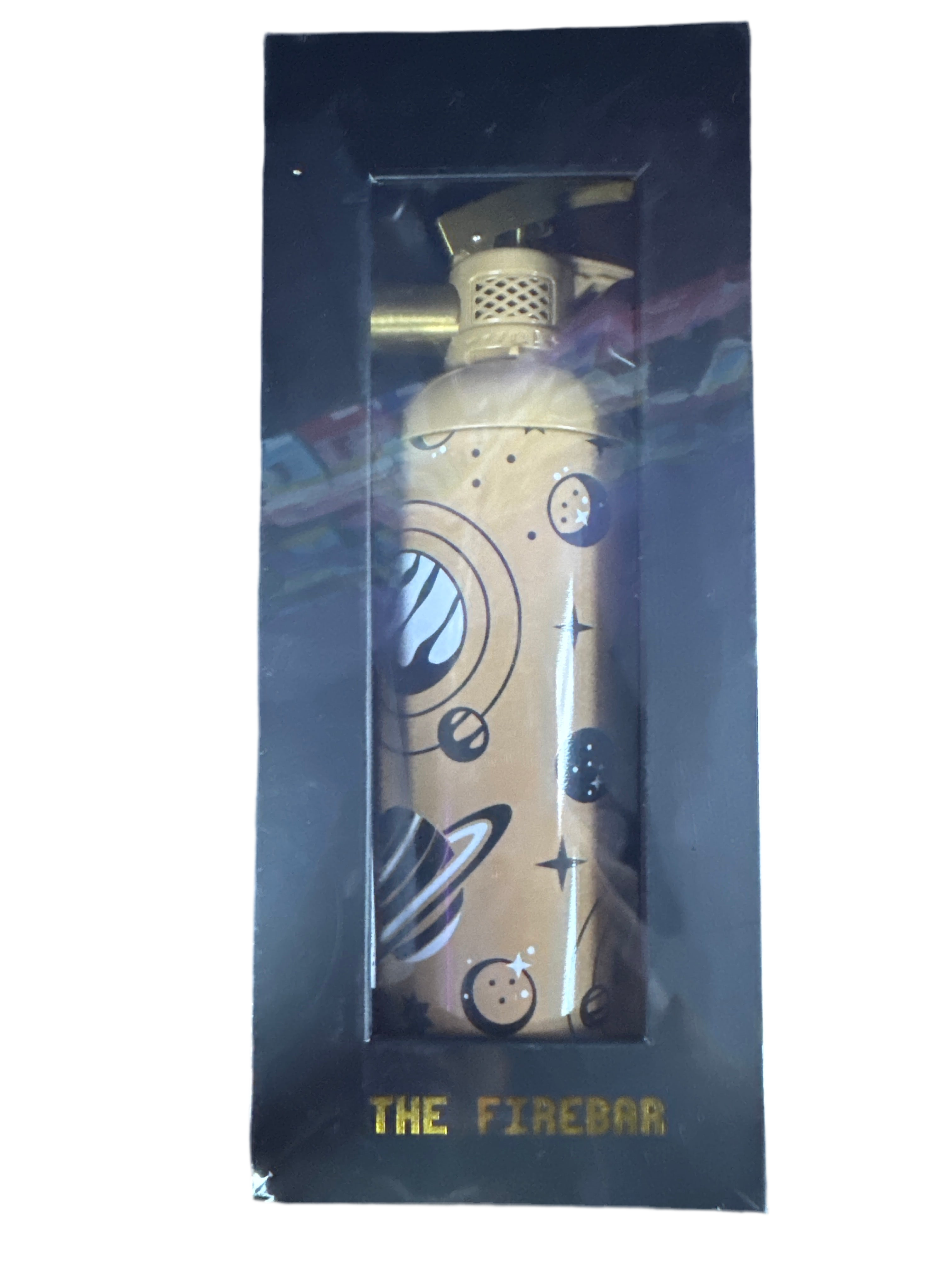 2 in 1 Lighter w/stash can - The Firebar - Tan Spaceships