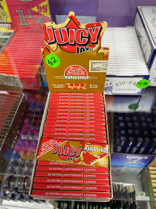 Juicy Jays Rolling Papers - Maple Syrup
