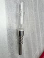 Clear Glass Nectar Collector (Titanium Nail)