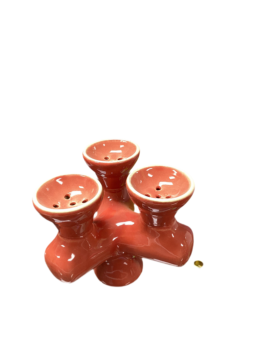 Triple Hookah Bowl