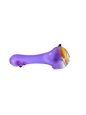 Small purple and multi color bowl Handpipe (local glass)