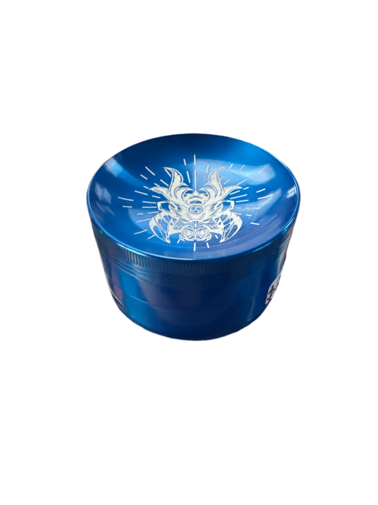 Samurai Shredder Grinder - 4 Piece Grinder - #36 75mm x 44mm - Blue