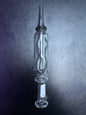 Glass Nectar Collector with Spiral Design