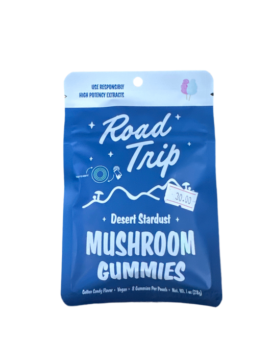 Road trip - Desert Stardust Mushroom Gummies - Cotton Candy - 8 count