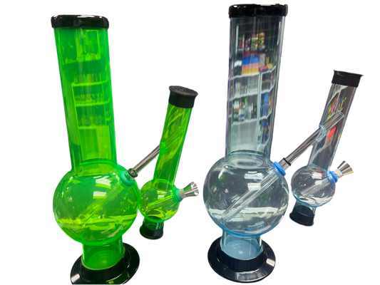 Double acrylic water pipe