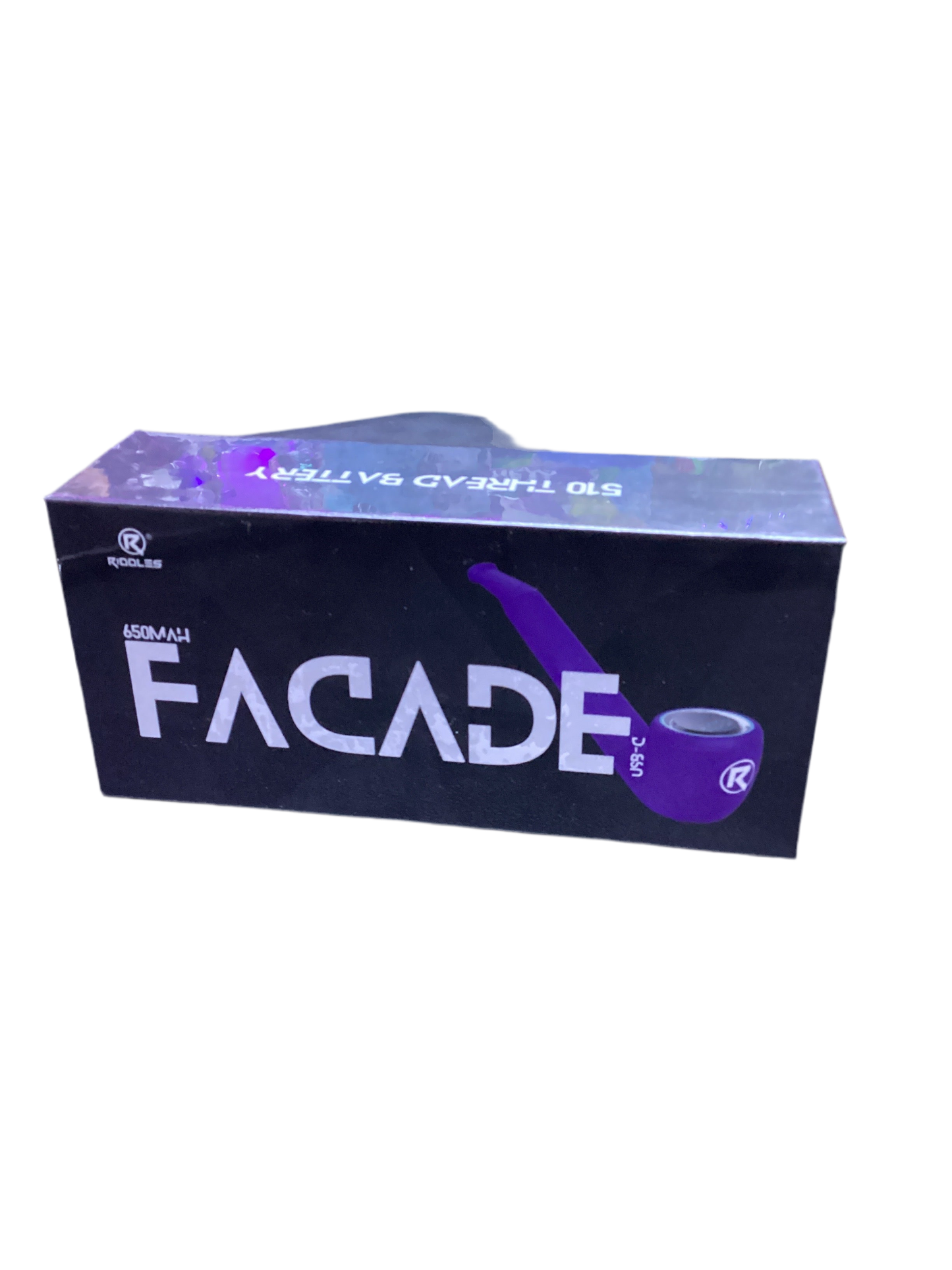 Riddles Facade 650mah 510 Cartridge Pipe Style Battery