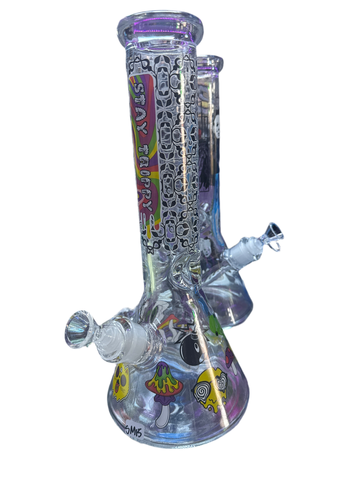 Decorative Heavy Trippy Water Pipe
