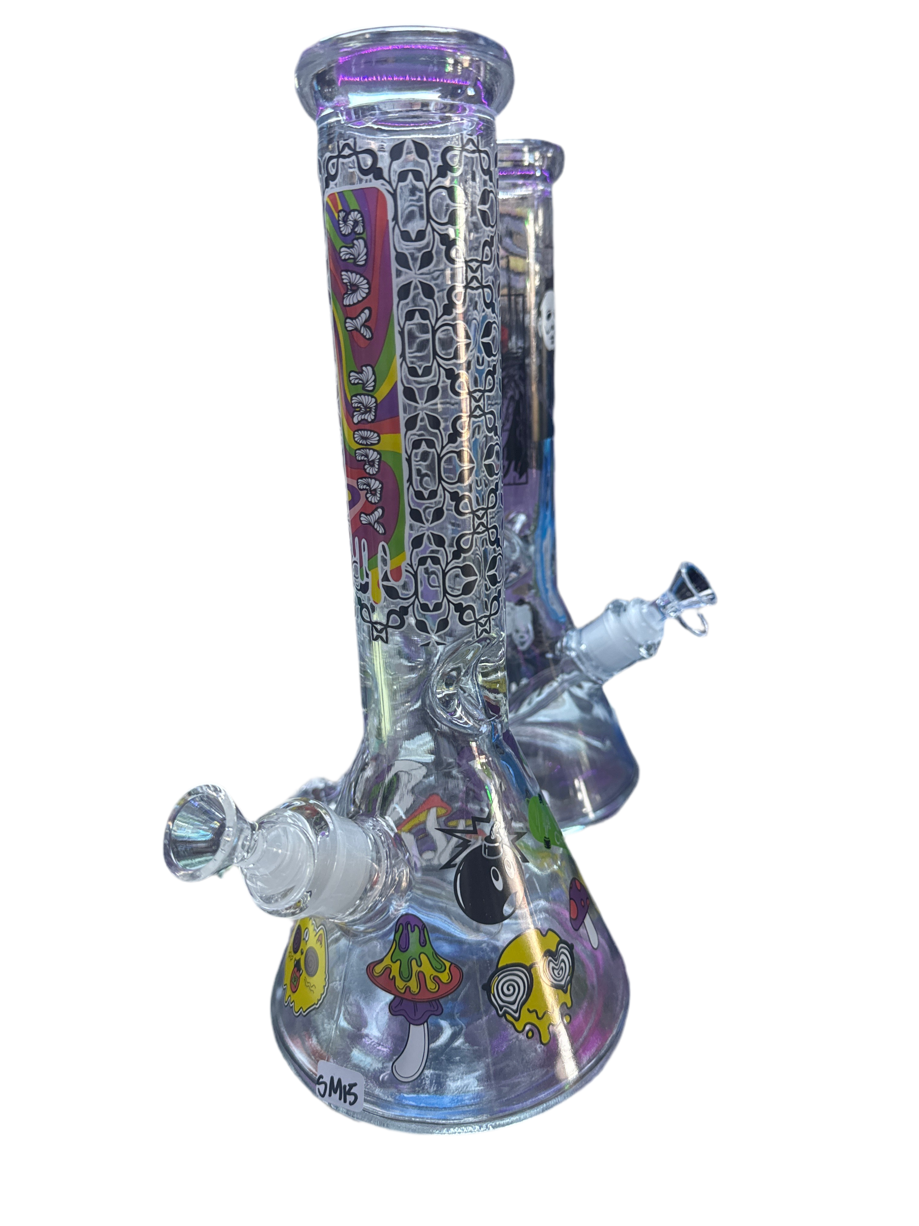 Decorative Heavy Trippy Water Pipe