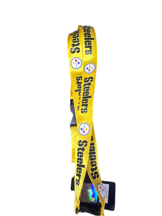Yellow Steelers Lanyard
