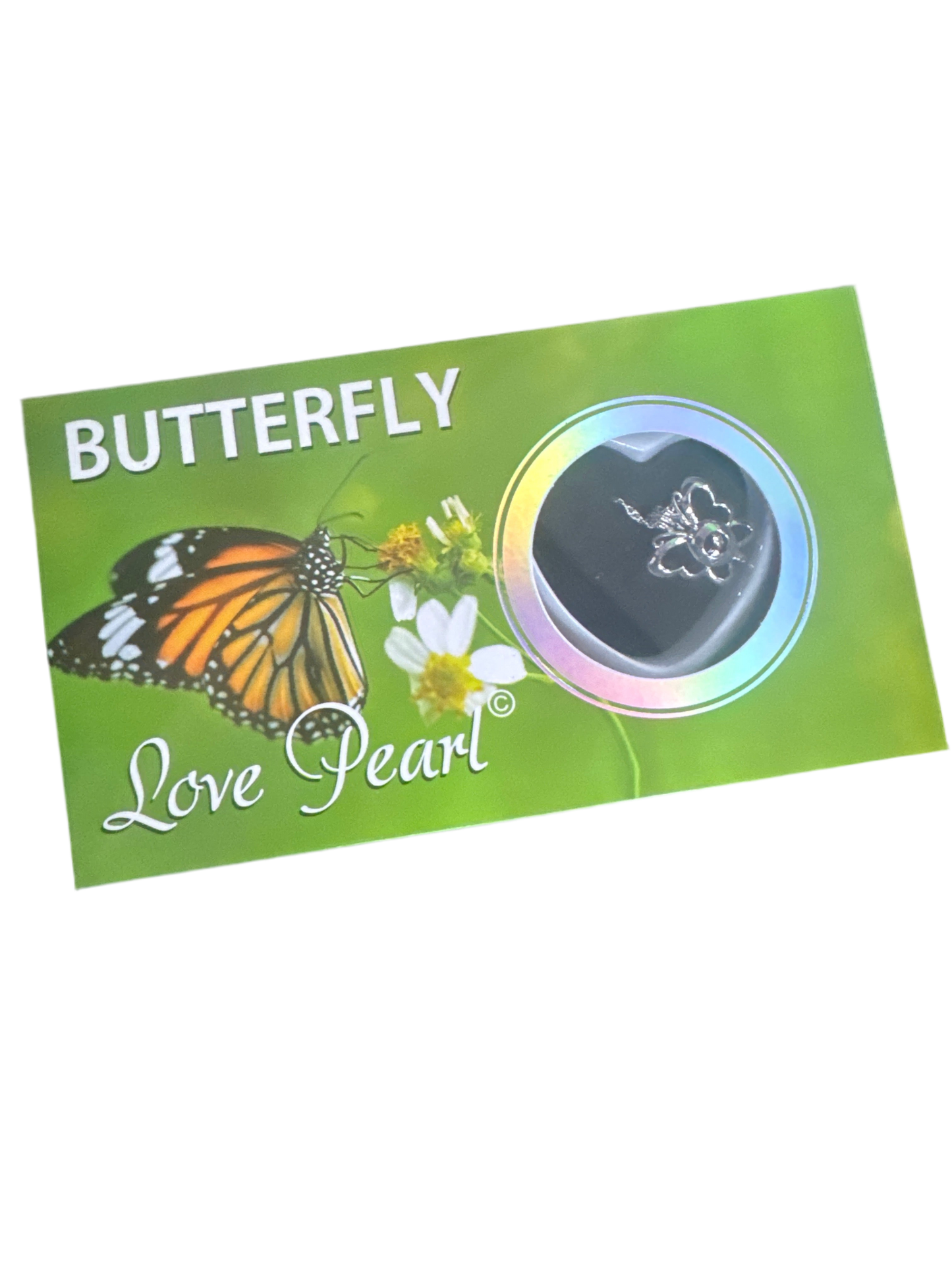 Butterfly Love Pearl Necklace