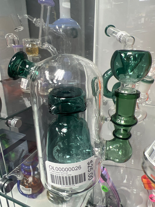 6" Stemless Shower Head Dome Mini Water Pipe