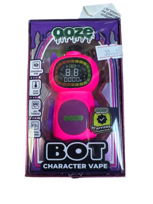 Ooze bot character 510 thread battery -pink