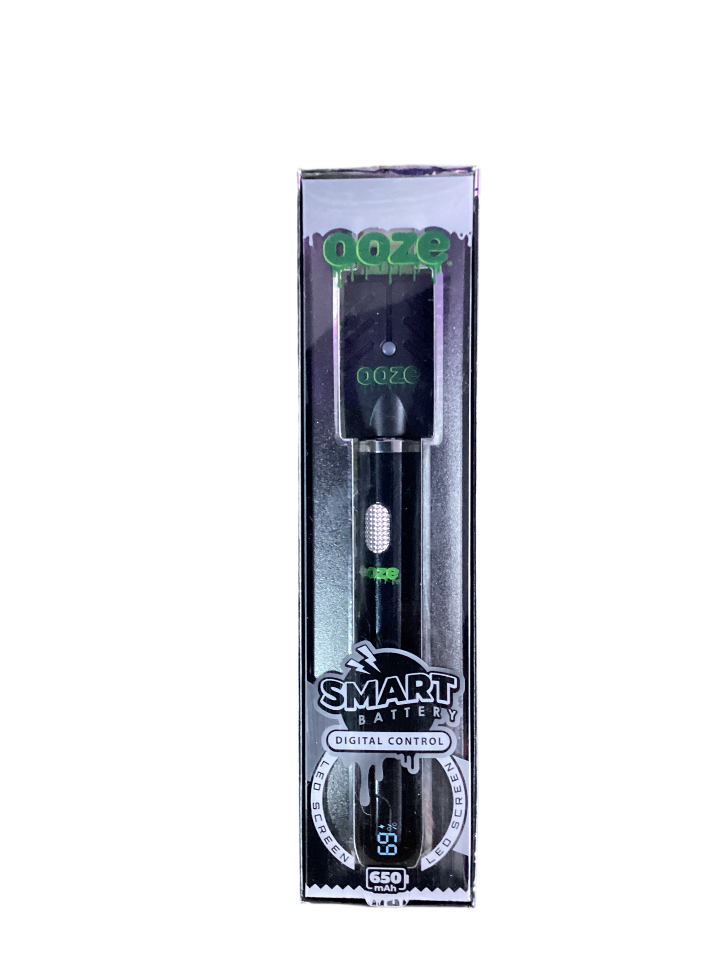 Ooze Smart Battery Led Screen 510 Thread 650mAh - Panther Black