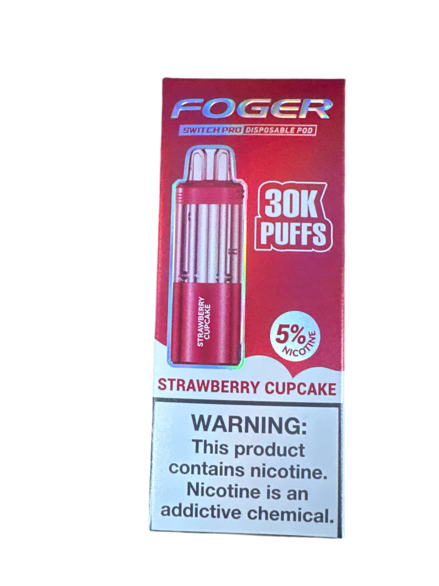 Foger Switch Pro - 30k Puffs - Strawberry Cupcake