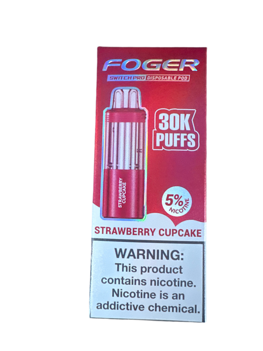 Foger Switch Pro - 30k Puffs - Strawberry Cupcake