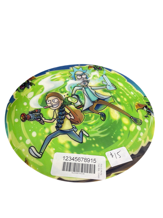 Rick & Morty Dab Mat - ROUND GREEN