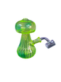 8” Green Mushroom Beaker Rig
