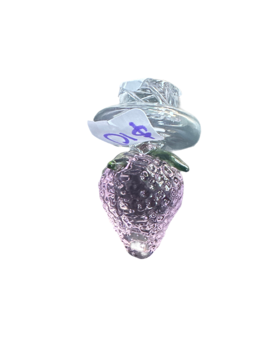 Glass Strawberry Carb Cap