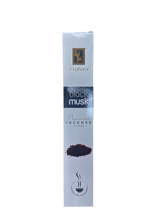 Zed Black Luxury Incense Sticks - 12ct - Black Musk