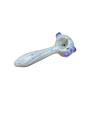 Light Green Handpipe With Blue Bulbs