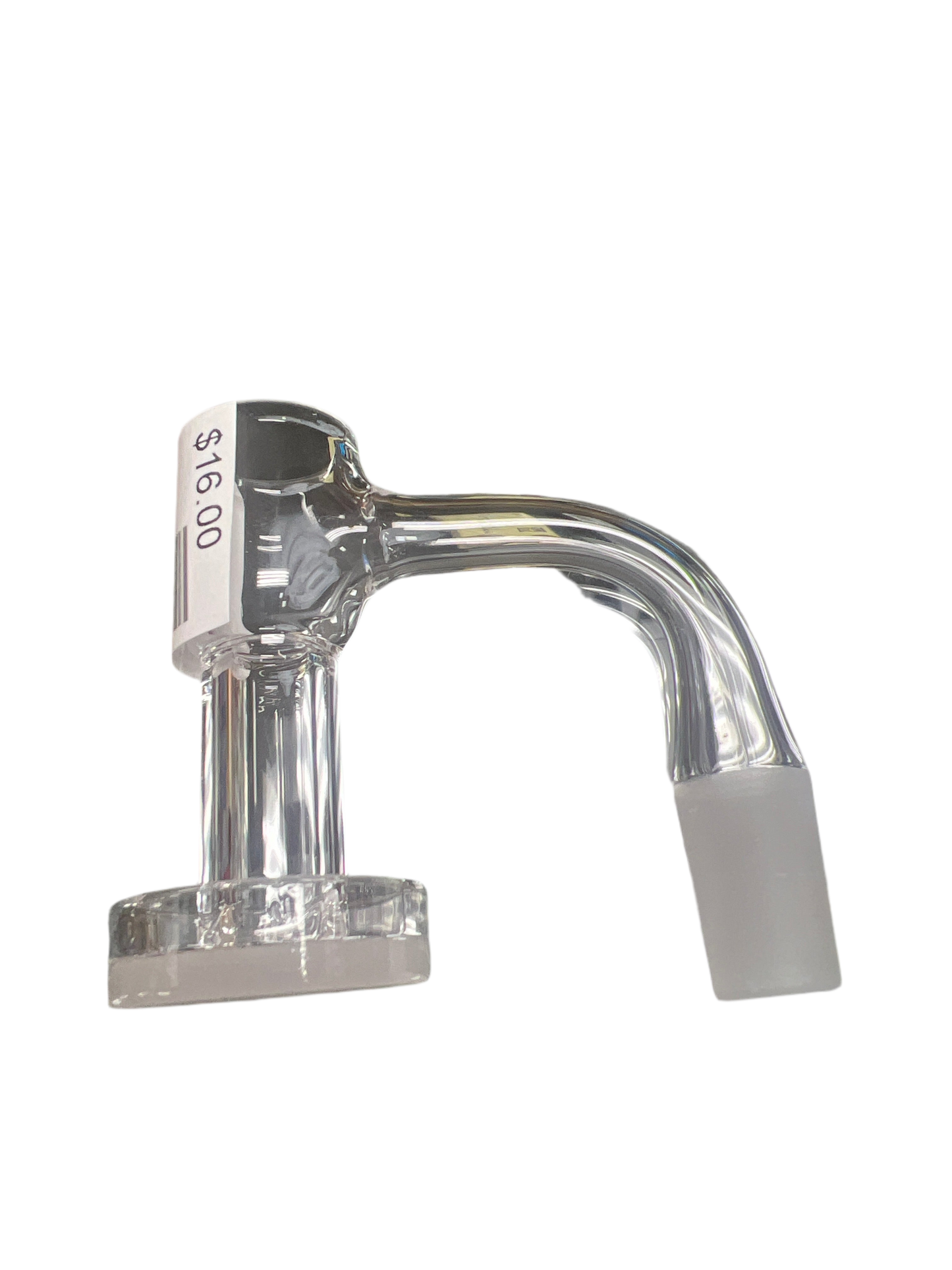 Full Weld Quartz Terp Slurper W White Bottom - 14mm