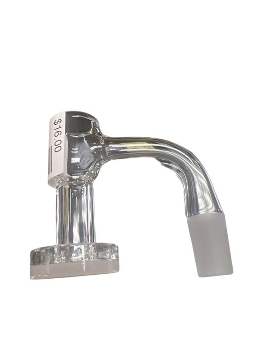 Full Weld Quartz Terp Slurper W White Bottom - 14mm