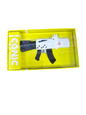Iconic white gun cartridge battery