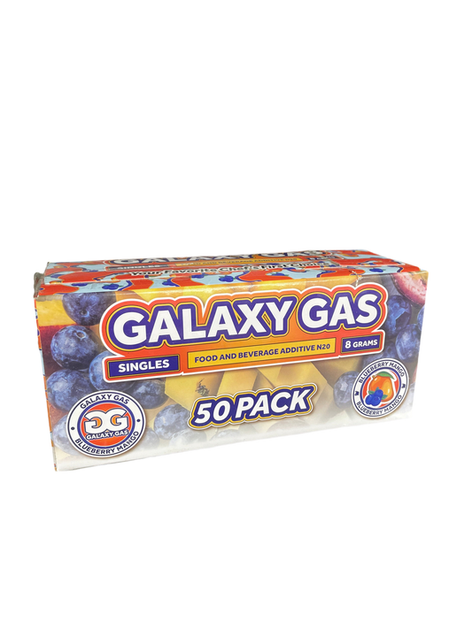 Galaxy Gas Food & Beverage N20 - 50 Singles - Blueberry Mango