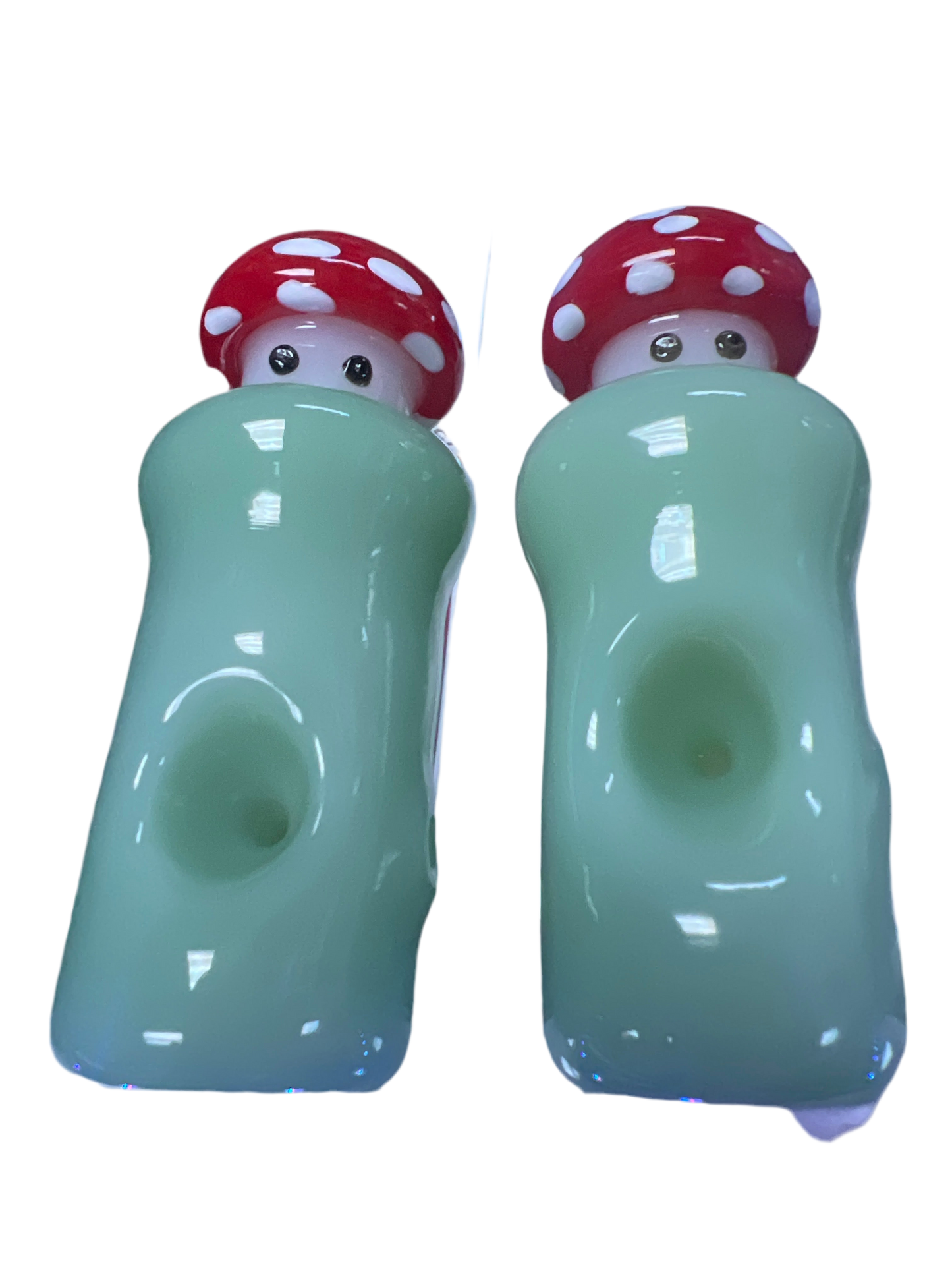 Green Mushroom Hand Pipe